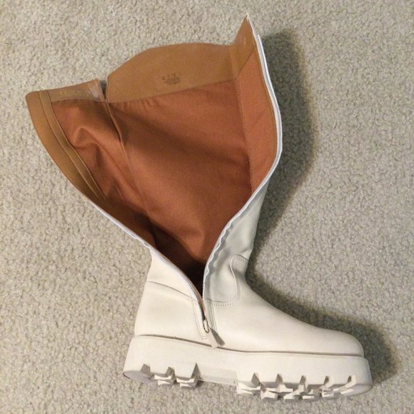 SIZE 8 FRANCO SARTO TALL LEATHER BOOT - Picture 6 of 14